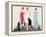 Three Dresses by Beer, Premet and Martial Et Armand-null-Framed Premier Image Canvas