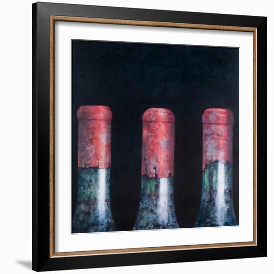 Three Dusty Clarets, 2012-Lincoln Seligman-Framed Giclee Print