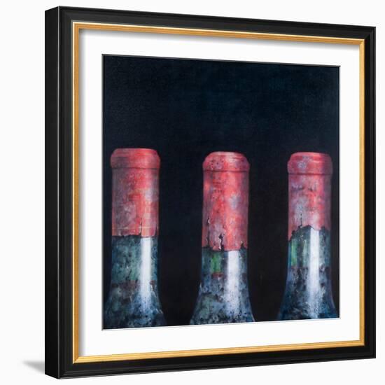 Three Dusty Clarets, 2012-Lincoln Seligman-Framed Giclee Print