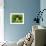 Three Easter Eggs in Grass-null-Framed Photographic Print displayed on a wall