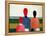 Three Female Figures, 1928-32-Kasimir Malevich-Framed Premier Image Canvas