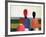 Three Female Figures, 1928-32-Kasimir Malevich-Framed Giclee Print