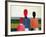 Three Female Figures, 1928-32-Kasimir Malevich-Framed Giclee Print