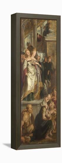 Three Female Witnesses. Sketch for High Altarpiece, St Bavo, Ghent, 1612-Peter Paul Rubens-Framed Premier Image Canvas