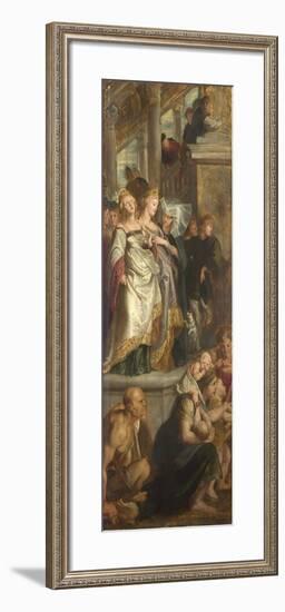 Three Female Witnesses. Sketch for High Altarpiece, St Bavo, Ghent, 1612-Peter Paul Rubens-Framed Giclee Print