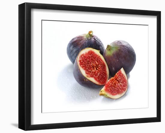 Three Figs, One Cut Open-Kröger and Gross-Framed Photographic Print