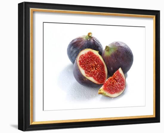 Three Figs, One Cut Open-Kröger and Gross-Framed Photographic Print