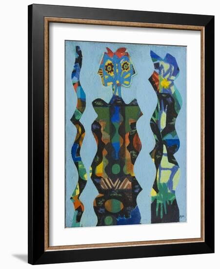 Three Figures, 1965-Eileen Agar-Framed Giclee Print