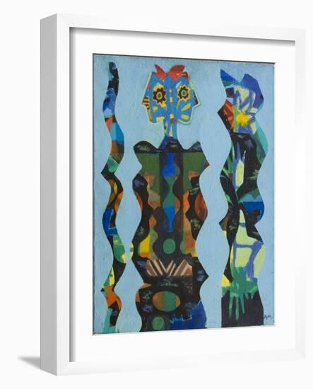 Three Figures, 1965-Eileen Agar-Framed Giclee Print