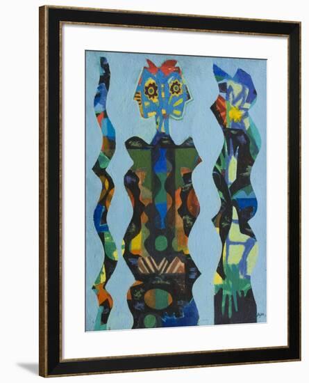 Three Figures, 1965-Eileen Agar-Framed Giclee Print