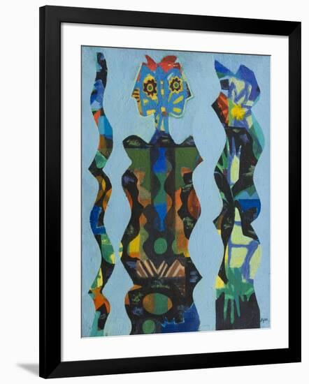 Three Figures, 1965-Eileen Agar-Framed Giclee Print