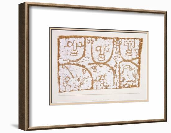 Three Figures-Paul Klee-Framed Art Print