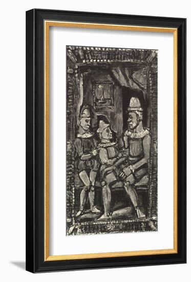 Three Figures-Georges Rouault-Framed Art Print