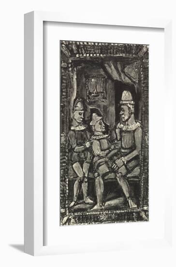 Three Figures-Georges Rouault-Framed Art Print