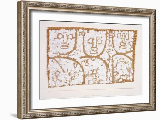 Three Figures-Paul Klee-Framed Giclee Print