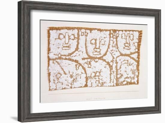 Three Figures-Paul Klee-Framed Giclee Print