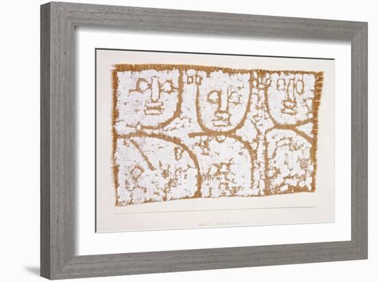 Three Figures-Paul Klee-Framed Giclee Print