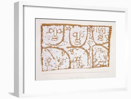 Three Figures-Paul Klee-Framed Giclee Print