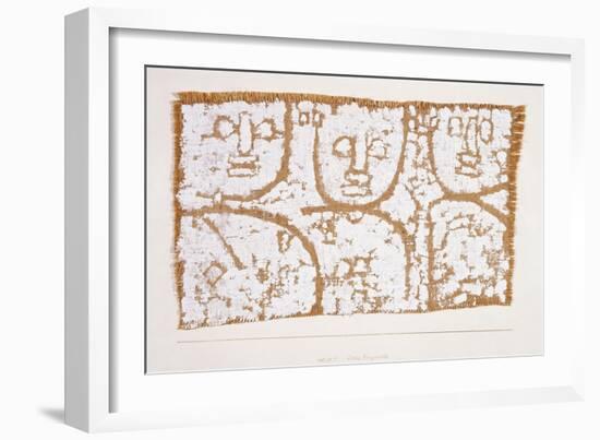 Three Figures-Paul Klee-Framed Giclee Print