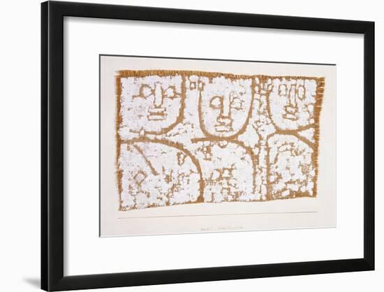 Three Figures-Paul Klee-Framed Giclee Print