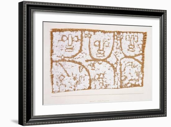 Three Figures-Paul Klee-Framed Giclee Print