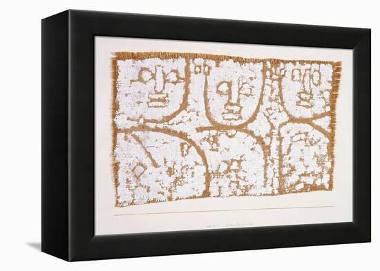 Three Figures-Paul Klee-Framed Premier Image Canvas