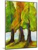 Three Fir Trees-Blenda Tyvoll-Mounted Giclee Print