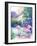 Three Flamingos-Michelle Faber-Framed Giclee Print