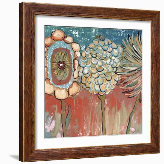 Three Flowers-Ann Tygett Jones Studio-Framed Premium Giclee Print