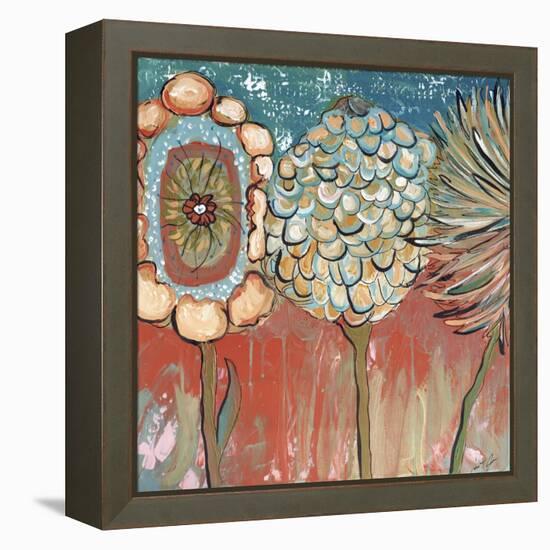 Three Flowers-Ann Tygett Jones Studio-Framed Premier Image Canvas