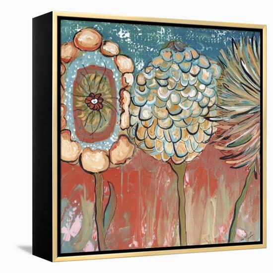 Three Flowers-Ann Tygett Jones Studio-Framed Premier Image Canvas