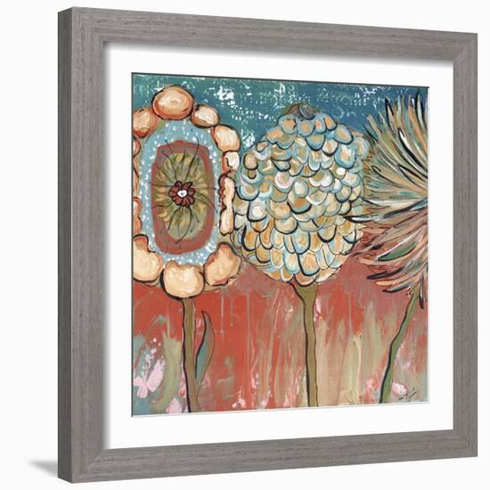 Three Flowers-Ann Tygett Jones Studio-Framed Giclee Print