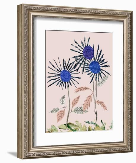 Three Flowers-Cody Alice Moore-Framed Art Print