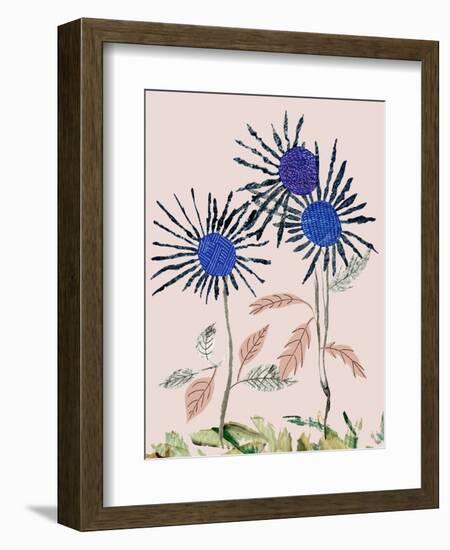 Three Flowers-Cody Alice Moore-Framed Art Print