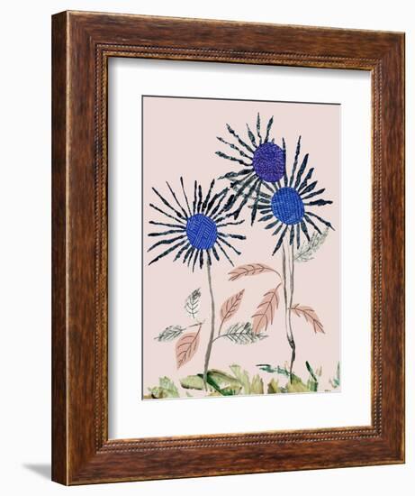 Three Flowers-Cody Alice Moore-Framed Art Print