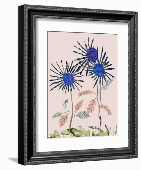 Three Flowers-Cody Alice Moore-Framed Art Print