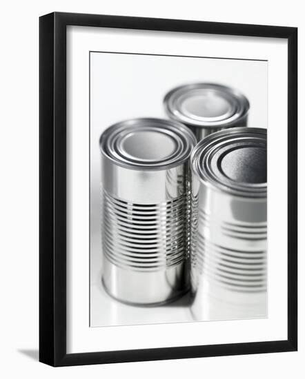 Three Food Tins Without Labels-Colin Erricson-Framed Photographic Print