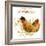 Three French Hens-Janice Gaynor-Framed Art Print