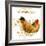 Three French Hens-Janice Gaynor-Framed Art Print