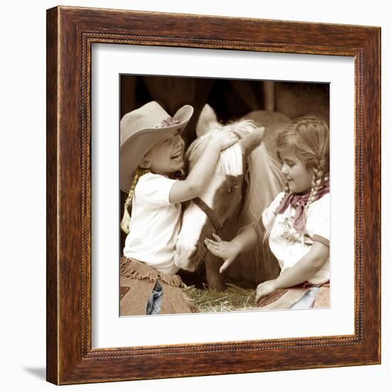 Three Friends-Betsy Cameron-Framed Art Print