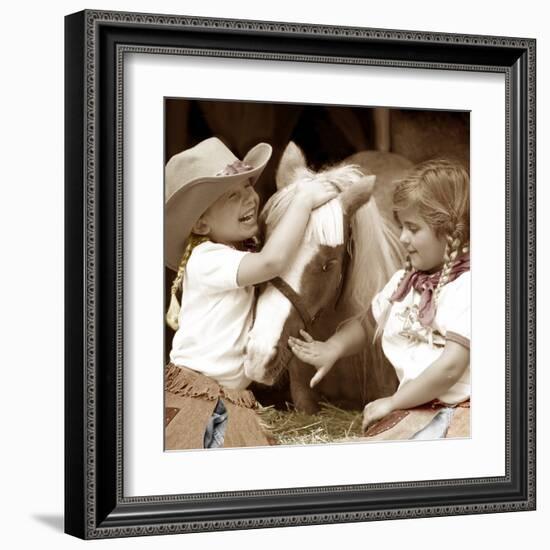 Three Friends-Betsy Cameron-Framed Art Print