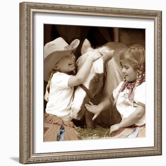 Three Friends-Betsy Cameron-Framed Art Print