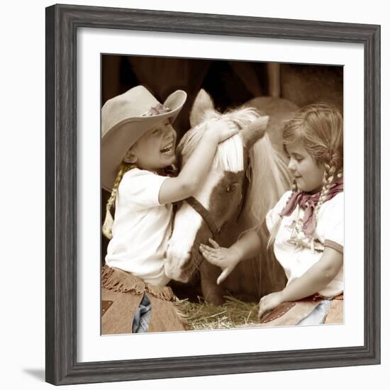 Three Friends-Betsy Cameron-Framed Art Print