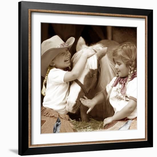 Three Friends-Betsy Cameron-Framed Art Print