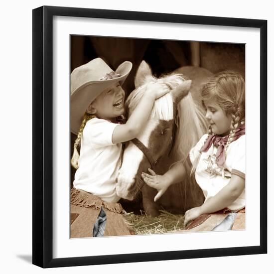 Three Friends-Betsy Cameron-Framed Art Print