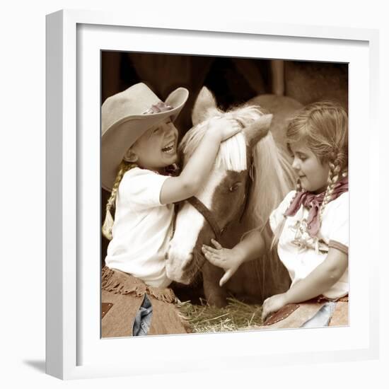 Three Friends-Betsy Cameron-Framed Art Print