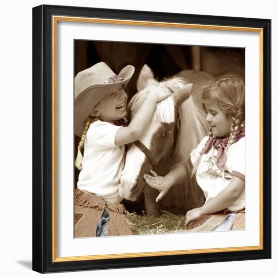 Three Friends-Betsy Cameron-Framed Art Print