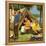 "Three Generations Camping", May 30, 1953-Mead Schaeffer-Framed Premier Image Canvas