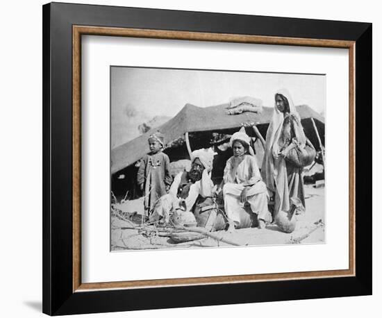 Three generations of Brahui nomads, East Balochistan, 1902-F Bremner-Framed Photographic Print