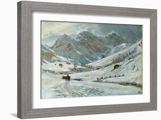 Three Giants, Davos-Harry Goodwin-Framed Giclee Print